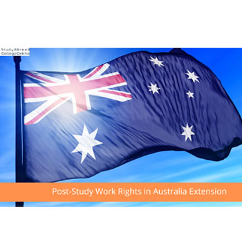 Australia updates for study work rights for international students